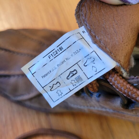 Ugg 5.5 Brown Leather Ankle Boots HEATHER Waterproof Wool Lining - Picture 10 of 11